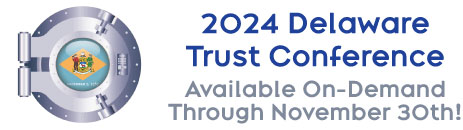 Logo for the 2024 Delaware Trust Conference