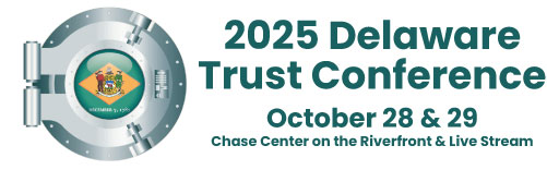 Logo for the 2024 Delaware Trust Conference